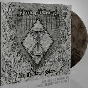 Nocturnal Graves An outlaw's stand LP mramorovaná