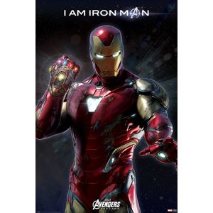 Avengers Endgame - I am Iron Man plakát vícebarevný