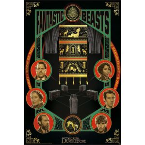Fantastic Beasts Fantastic Beasts 3 - Film Poster plakát vícebarevný