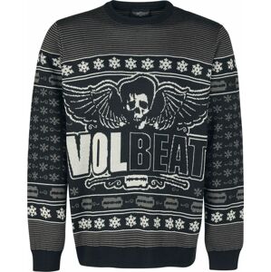 Volbeat Holiday Sweater 2021 Mikina černá
