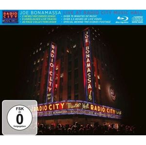 Joe Bonamassa Live at Radio City Hall Blu-ray & CD standard