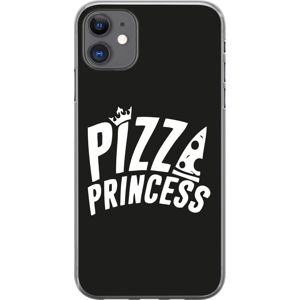 Finoo Pizza Princess - iPhone kryt na mobilní telefon cerná/bílá