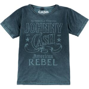 Johnny Cash Kids - American Rebel detské tricko modrá