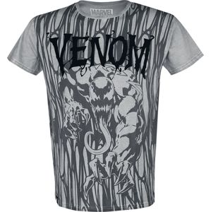 Venom (Marvel) Venom tricko šedá