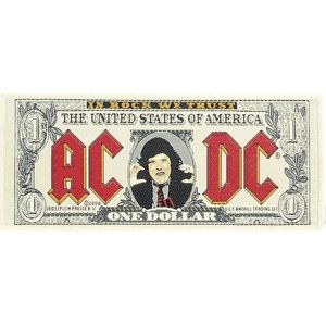 AC/DC One Dollar nášivka vícebarevný
