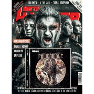 Powerwolf Metal Hammer - Juli 2021 - inkl. CD MALLEO METALUM Magazin vícebarevný