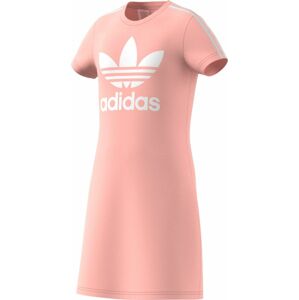 Adidas Šaty Adicolor detské šaty světle růžová