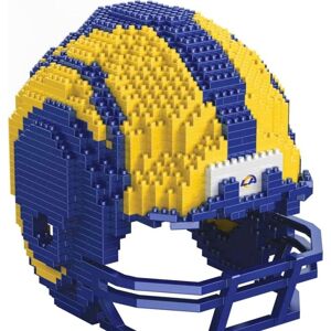 NFL Replika helmy Los Angeles Rams - 3D BRXLZ Hracky modrá/žlutá