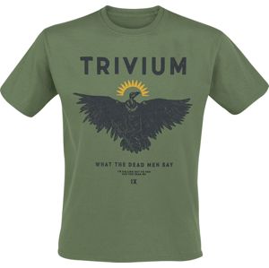 Trivium Vulture - What The Dead Men Say Tričko olivová