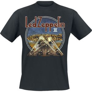 Led Zeppelin LZII Searchlights Tričko černá