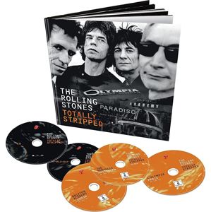 The Rolling Stones Totally stripped 4-DVD & CD standard