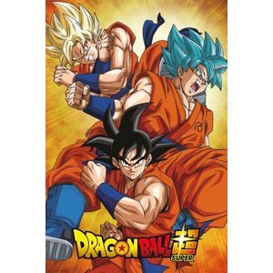 Dragon Ball Super Goku plakát vícebarevný