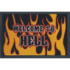 Welcome To Hell Rohožka černá