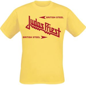 Judas Priest British Steel Graphic tricko žlutá
