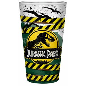Jurassic Park Danger High Voltage sklenicka vícebarevný