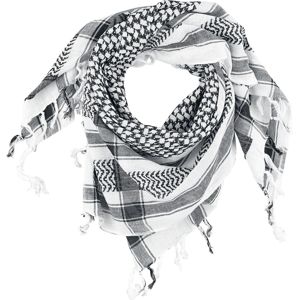palestinský šátek šátek bílá/cerná