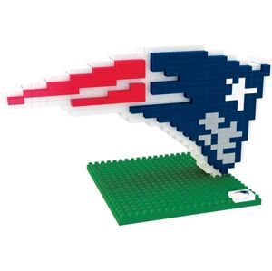 NFL New England Patriots - 3D BRXLZ - Logo Hracky vícebarevný