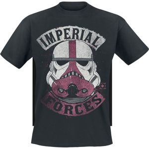 Star Wars Imperial Forces Tričko černá
