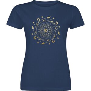 The Witcher Golden Swirl Dámské tričko modrá