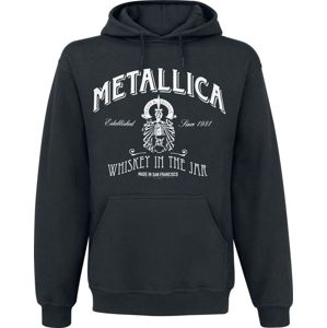 Metallica Whiskey In the Jar mikina s kapucí černá