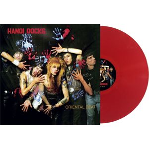 Hanoi Rocks Oriental beat LP červená