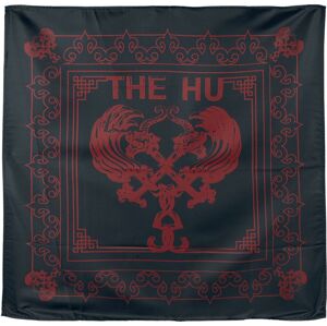 The Hu Red logo - Bandana Bandana - malý šátek vícebarevný