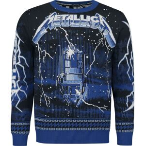 Metallica Ride The Lightning Christmas Jumper Pletený svetr vícebarevný