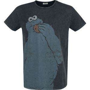 Sesame Street The Cookie Monster - Cookie Tričko černá
