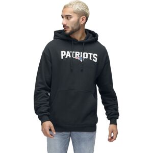 Recovered Clothing NFL Patriots Logo Mikina s kapucí černá