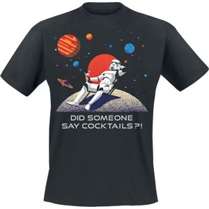Original Stormtrooper Did Someone Say Cocktails?! tricko černá