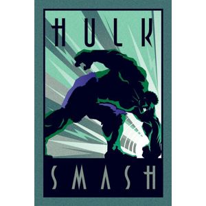 Hulk Marvel Deco - Hulk plakát vícebarevný