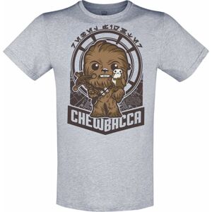 Funko Star Wars - Chewie Millennium Falcon Tričko smíšená svetle šedá