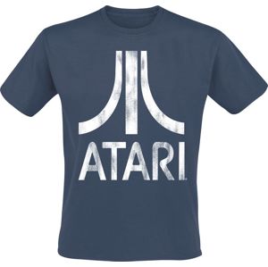 Atari Logo tricko smíšená modrá