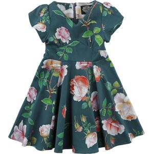 H&R London Girls Amour Swing Dress detské šaty vícebarevný