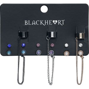 Blackheart Ear Cuff Diamond sada náušnic standard