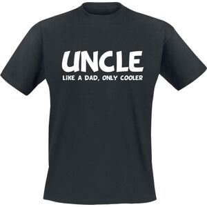 Family & Friends Uncle - Like A Dad, Only Cooler Tričko černá