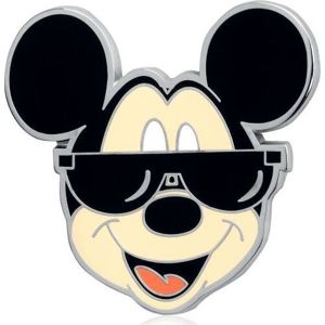Mickey & Minnie Mouse Disney by Couture Kingdom - Mickey Odznak stríbrná