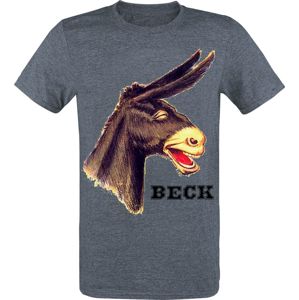 Beck Donkey tricko tmavě prošedivělá