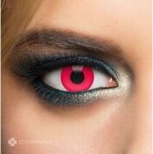 Chromaview Red UV Kontaktní čočky červená