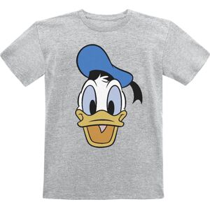 Mickey & Minnie Mouse Kids - Donald Duck - Big Face detské tricko šedá