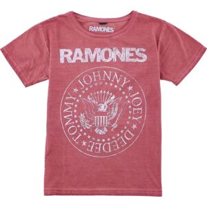 Ramones Kids - Crest detské tricko červená