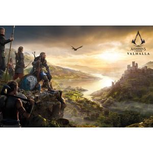 Assassin's Creed Valhalla - Vista plakát vícebarevný