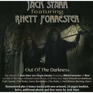 Jack Starr Featuring Rhett Forrester Out of the darkness CD standard