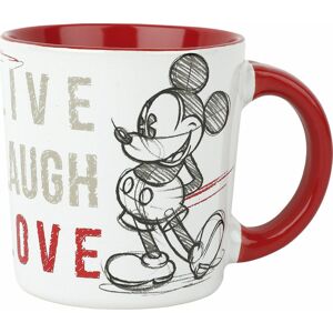 Mickey & Minnie Mouse Mickey - Live Laugh Love Hrnek vícebarevný