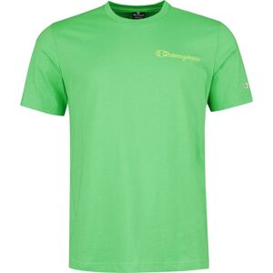 Champion Tričko Neon Spray s klasickým výstřihem Tričko zelená