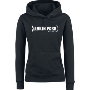 Linkin Park Bracket Logo Dámská mikina s kapucí černá