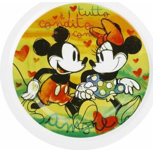 Mickey & Minnie Mouse Sada talířů na pizzu Mickey & Minnie talíre vícebarevný