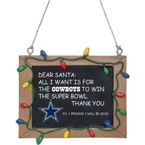NFL Tabulka Dallas Cowboys Vánocní ozdoba - koule vícebarevný