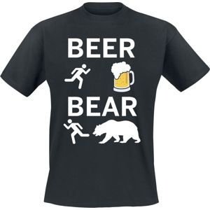 Alcohol & Party Beer - Bear Tričko černá