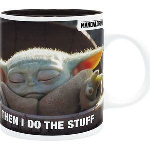 Star Wars The Mandalorian - Grogu - Coffee Meme Hrnek vícebarevný